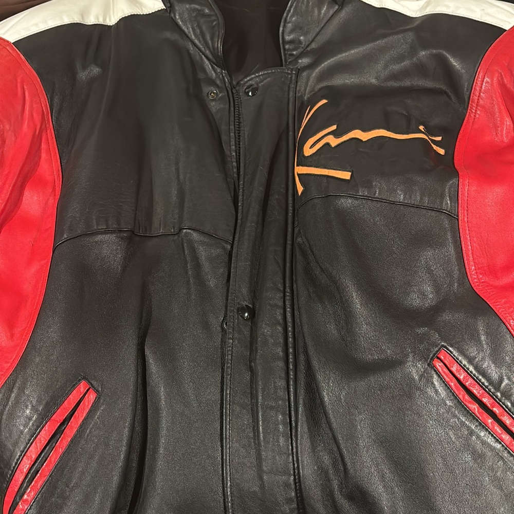 Vintage Karl Kani Leather Jacket